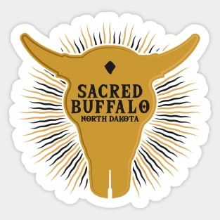 Sacred Buffalo Collection - Buffalo Skull n°1 Sticker